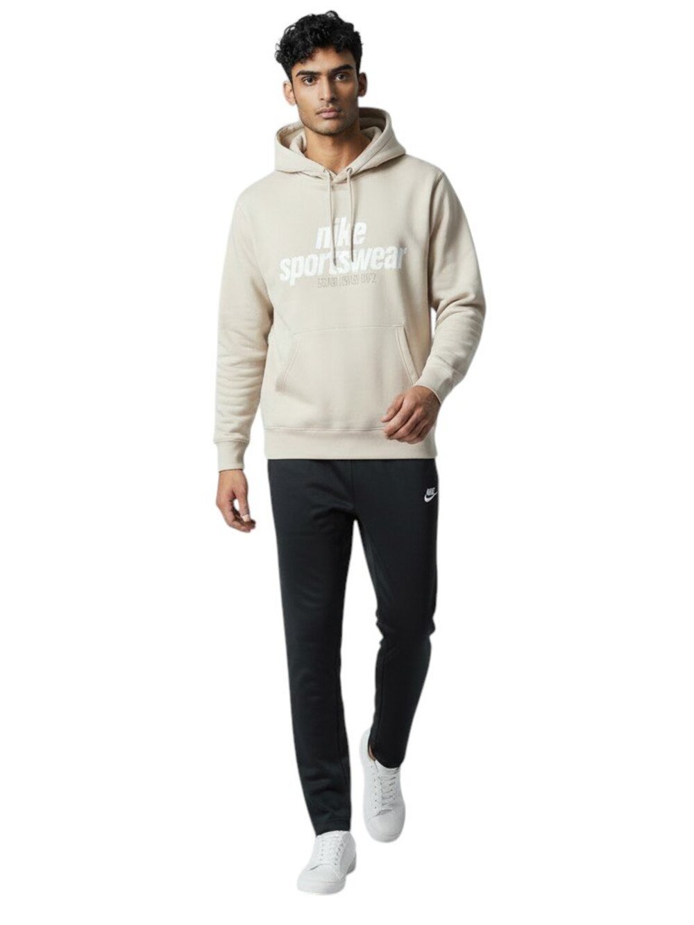 Nike Club Fleece 2 Piece Sweatsuit Set Mens Size M Matching Tracksuit Outfit NWT